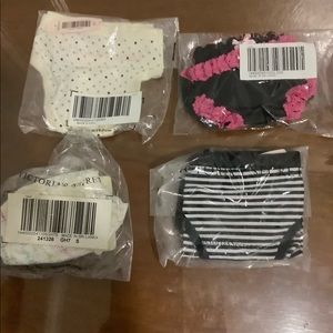 New Victoria’s Secret underwear size small set. 2 thongs 2 bikinis